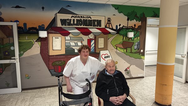 Neuer Eingansbereich