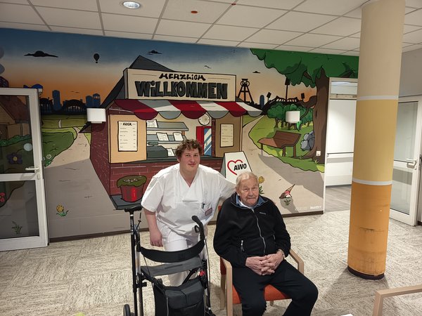 Neuer Eingansbereich